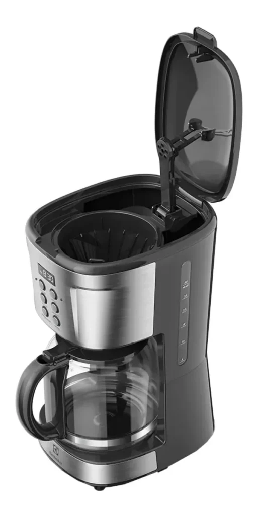 Cafeteira Elétrica Electrolux Digital 38 Xícaras Experience Programável com Timer Cor Inox ECM30 3