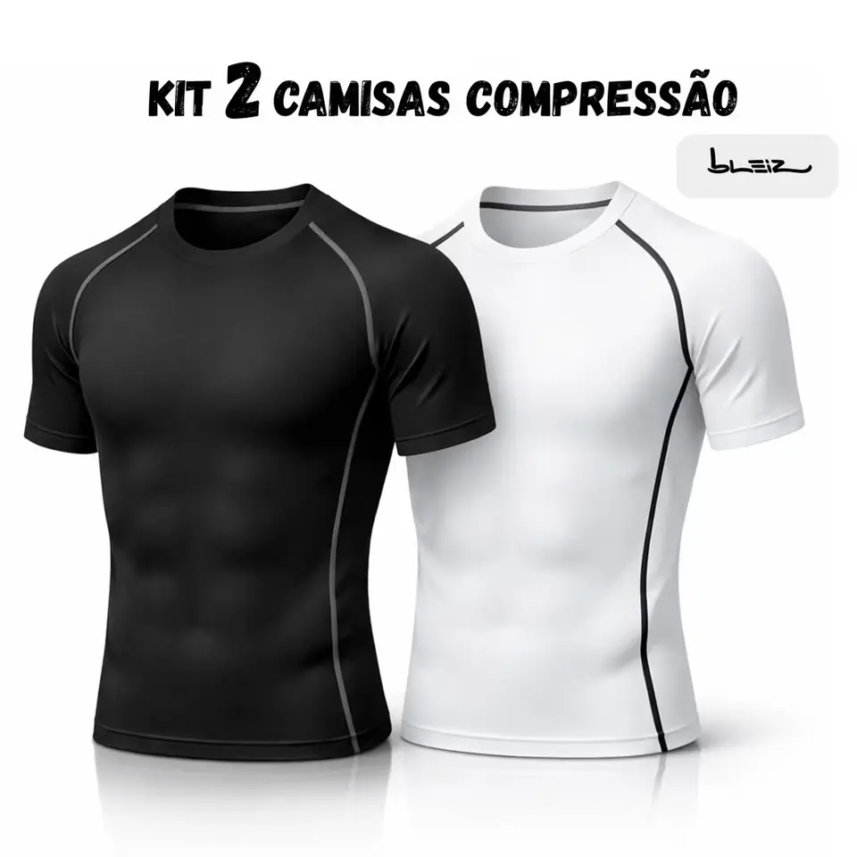 Kit Camisas Compressão Bleiz